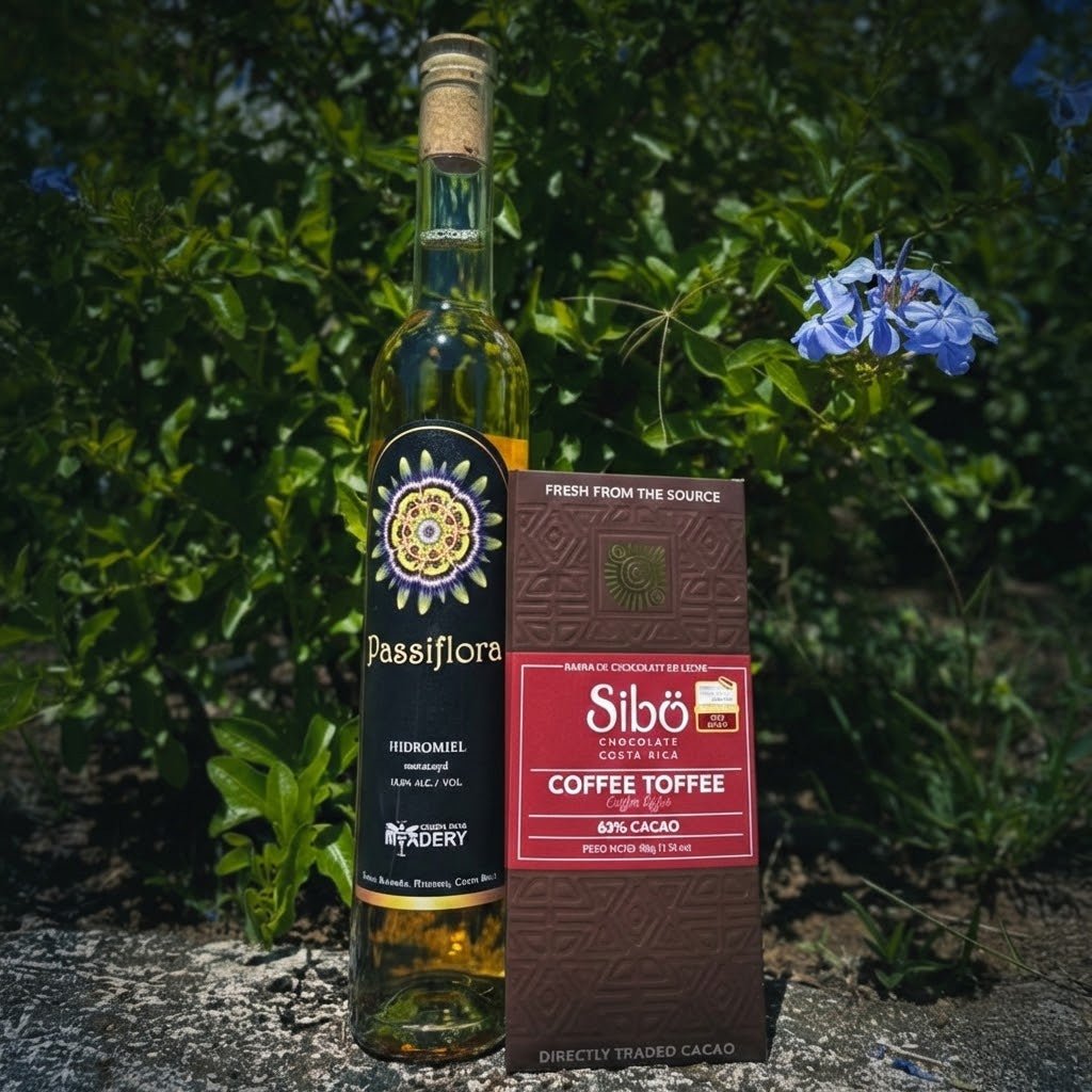 Caja de Oro - Regalo de San Valentin - Costa Rica Meadery